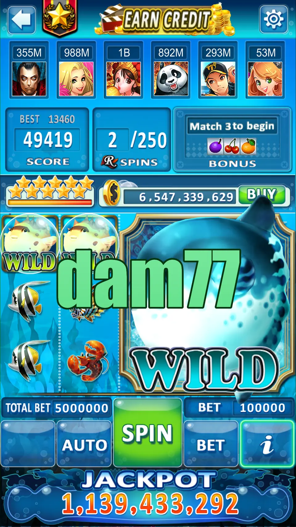 dam77 Masuk